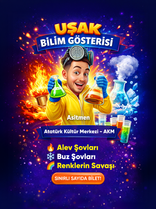 UŞAK - Bilim Gösterisi (Cumartesi)